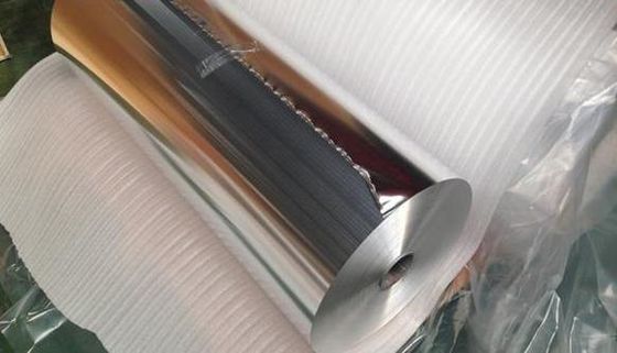 ISO-Zustimmungs-Heißsiegel-Aluminiumfolie-riesige Rolle für Nahrungsmitteltaschen-Verpackung