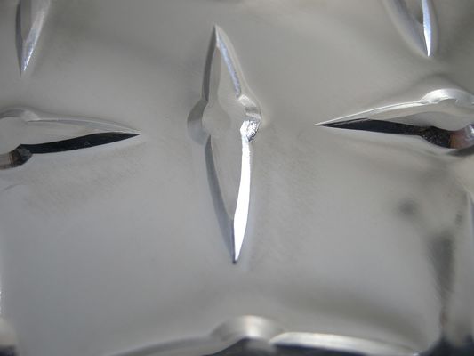 Polieraluminiumwarzenblech-Blatt mit Diamant-Oberflächenbehandlung