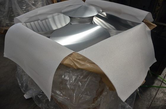 Tiefziehen-Aluminiumronde, Aluminiumbescheinigung des blatt-Kreis-ISO9001